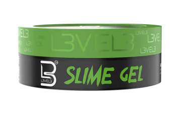 L3VEL3™ Slime Gel – Super Strong Hold Barber Styling Gel (8.45 oz / 250 ml)