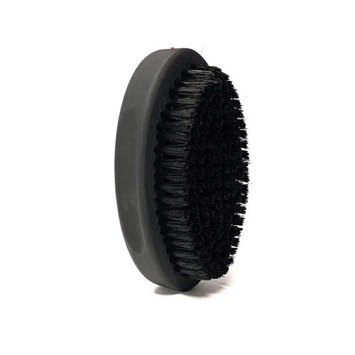 L3VEL3 Soft Palm Wave Brush – Professional Wave Brush for 360 Waves, Frizz Control & Scalp Comfort