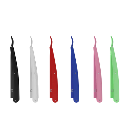 L3VEL3 Level 3 Straight Razor Holder – Stainless Steel Folding Barber Razor Handle