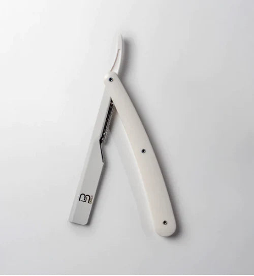 L3VEL3 Level 3 Straight Razor Holder – Stainless Steel Folding Barber Razor Handle