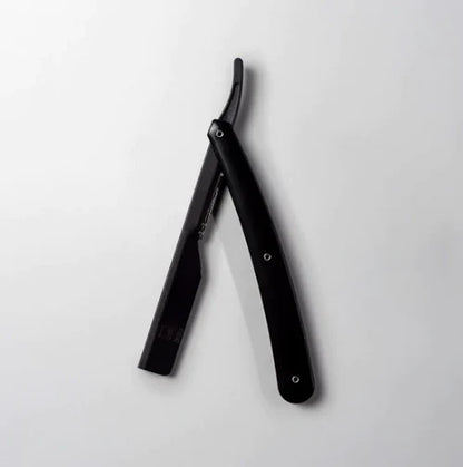 L3VEL3 Level 3 Straight Razor Holder – Stainless Steel Folding Barber Razor Handle