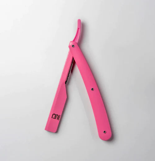 L3VEL3 Level 3 Straight Razor Holder – Stainless Steel Folding Barber Razor Handle