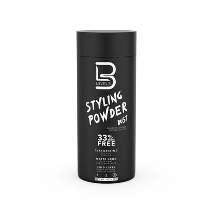 L3VEL3™ Styling Powder Dust – Matte Volume & Texture for Modern Styles