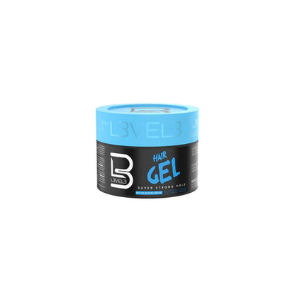L3VEL3 Super Strong Hair Gel 500ml – Firm Hold Styling Gel with Shine