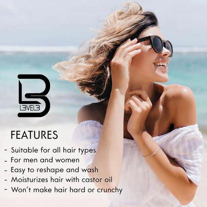 L3VEL3™ Texturizing Sea Salt Spray – Beach Texture, Volume & Movement (8.45 oz / 250 ml)