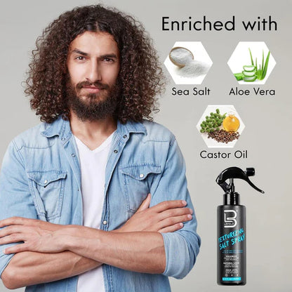 L3VEL3™ Texturizing Sea Salt Spray – Beach Texture, Volume & Movement (8.45 oz / 250 ml)