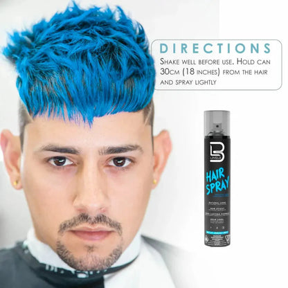 L3VEL3™ Strong Hold Hair Spray – Long-Lasting Control & Shine