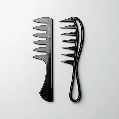 L3VEL3 Professional Styling Comb Set (2-Pack) – Anti-Static Heat-Resistant Barber Combs