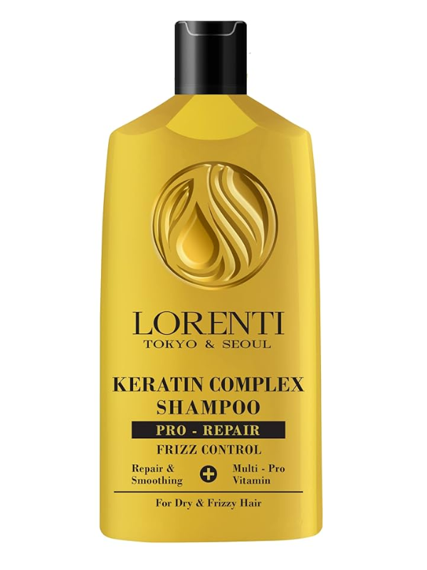 Lorenti Shampoo 630ml - Sulfate-Free, Keratin & Argan Infusion for Healthy Hair — image 3