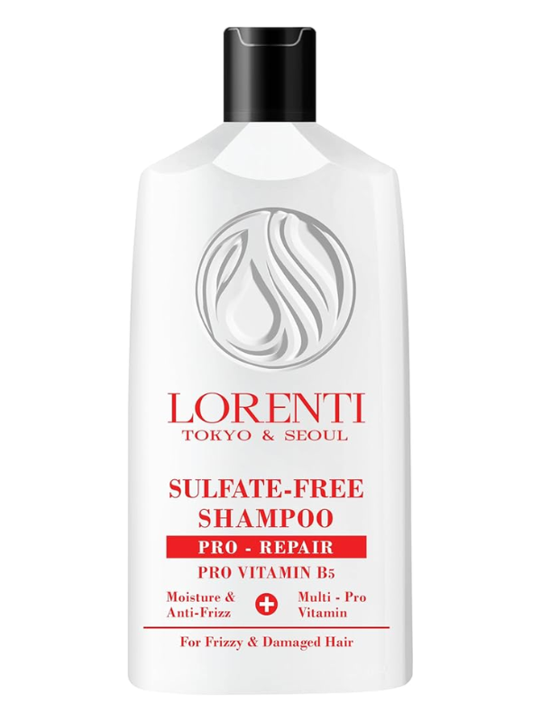 Lorenti Shampoo 630ml - Sulfate-Free, Keratin & Argan Infusion for Healthy Hair — image 2