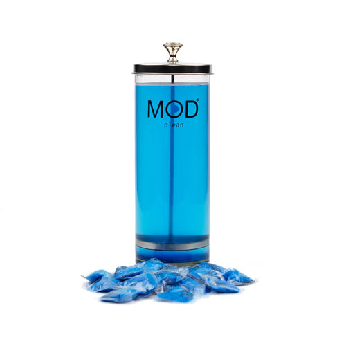 MOD Clean™ Eco-Friendly Salon & Barbershop Disinfectant Pods – 32-Pack Blue Water-Soluble Concentrate