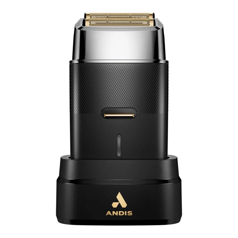 Andis ProFoil® Li Plus Titanium Foil Shaver — TS-3 | 9,000 SPM, Gold Titanium Foils, USB-C