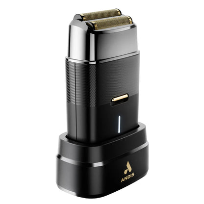 Andis ProFoil® Li Plus Titanium Foil Shaver — TS-3 | 9,000 SPM, Gold Titanium Foils, USB-C