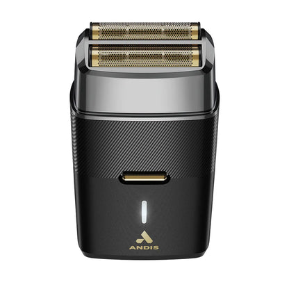 Andis ProFoil® Li Plus Titanium Foil Shaver — TS-3 | 9,000 SPM, Gold Titanium Foils, USB-C