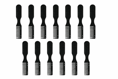 ProStyle 2‑in‑1 Barber Fade Comb & Brush – Dual-Sided Detailing Tool for Crisp Fades & Clean-Ups