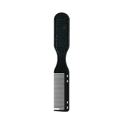 ProStyle 2‑in‑1 Barber Fade Comb & Brush – Dual-Sided Detailing Tool for Crisp Fades & Clean-Ups