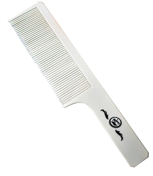 Rolda 9" Carbon-Fiber Flat Top Comb – Heat-Resistant, Anti-Static, Pro Barber Tool