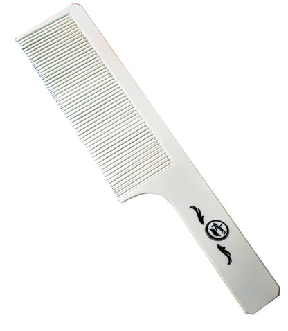 Rolda 9" Carbon-Fiber Flat Top Comb – Heat-Resistant, Anti-Static, Pro Barber Tool