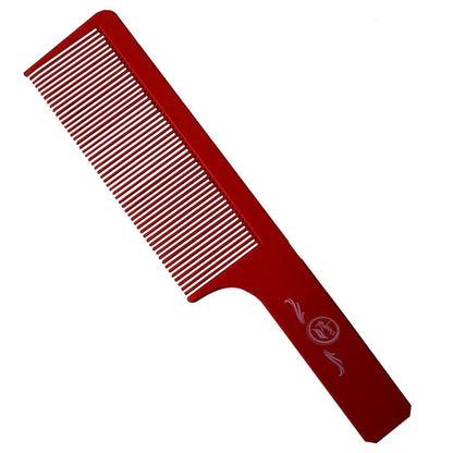 Rolda 9" Carbon-Fiber Flat Top Comb – Heat-Resistant, Anti-Static, Pro Barber Tool