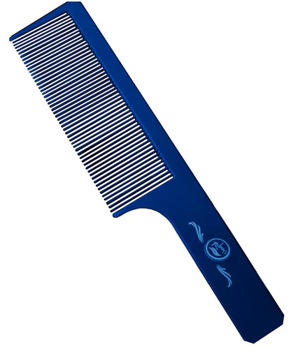 Rolda 9" Carbon-Fiber Flat Top Comb – Heat-Resistant, Anti-Static, Pro Barber Tool