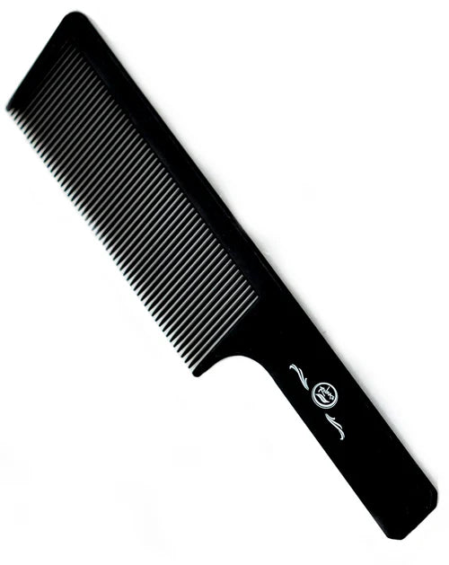 Rolda 9" Carbon-Fiber Flat Top Comb – Heat-Resistant, Anti-Static, Pro Barber Tool