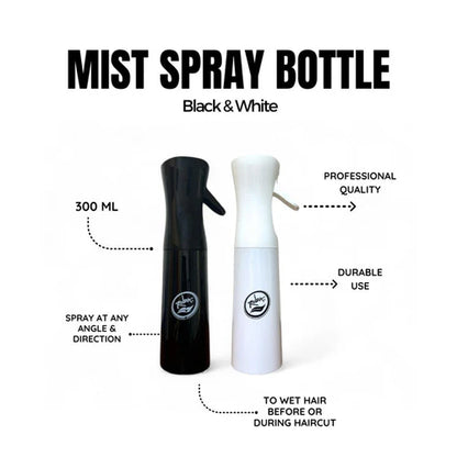 Rolda™ Continuous Mist Spray Bottle – 300ml Professional Barber Water Mister (Multiple Colors)