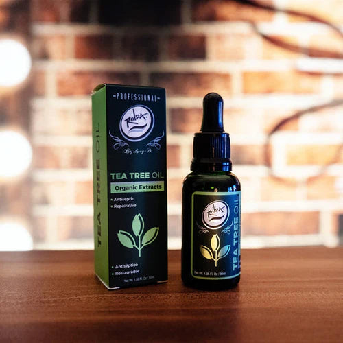 Rolda™ Tea Tree Beard Oil – Hydrating & Growth Formula for Sensitive Skin (1 oz / 30ml)
