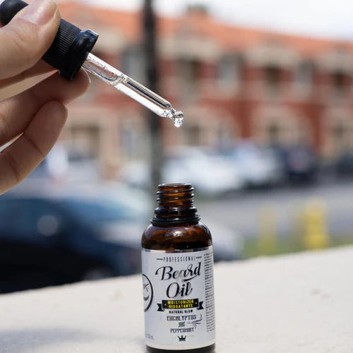 Rolda™ Eucalyptus & Peppermint Beard Oil – Hydrating, Refreshing Beard Care for Sensitive Skin (1 oz / 30ml)