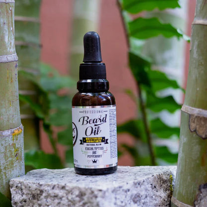 Rolda™ Eucalyptus & Peppermint Beard Oil – Hydrating, Refreshing Beard Care for Sensitive Skin (1 oz / 30ml)