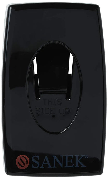 Sanek Neck Strip Dispenser Black – Professional Barber Neck Strip Holder for Clean, Fast Dispensing