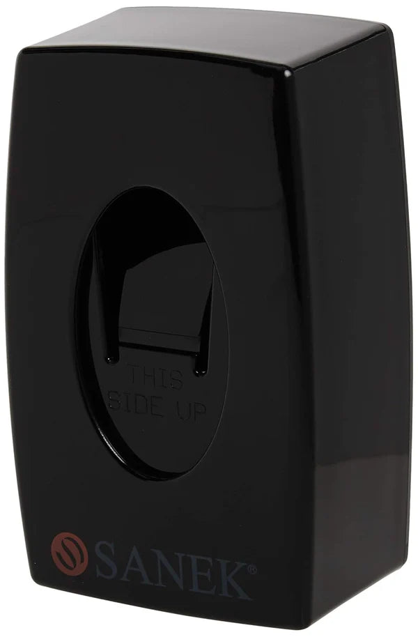 Sanek Neck Strip Dispenser Black – Professional Barber Neck Strip Holder for Clean, Fast Dispensing