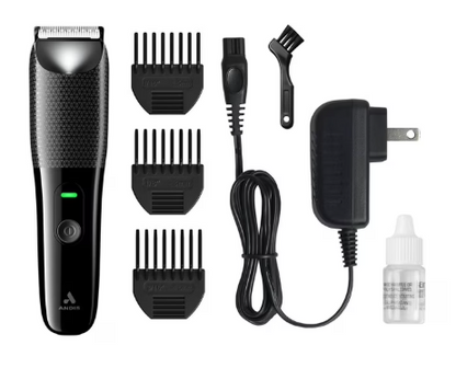 Andis Explorer Body & Groin Trimmer – Cordless Wet/Dry Grooming Trimmer with Ceramic Blade & Turbo Mode