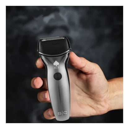 StyleCraft Ace™ 2.0 Wet/Dry Cordless Waterproof Shaver – Triple Shave System, LCD Display, 60-Min Li-Ion Runtime