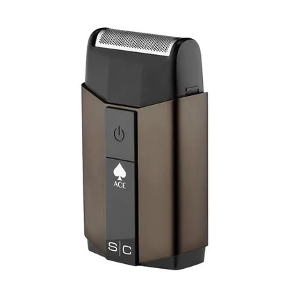 StyleCraft Ace™ Single Foil Shaver w/ Pop-Up Trimmer – 7,200 RPM Motor, Nickel Foil, 140-Min Runtime