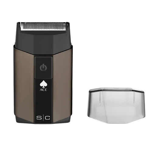 StyleCraft Ace™ Single Foil Shaver w/ Pop-Up Trimmer – 7,200 RPM Motor, Nickel Foil, 140-Min Runtime