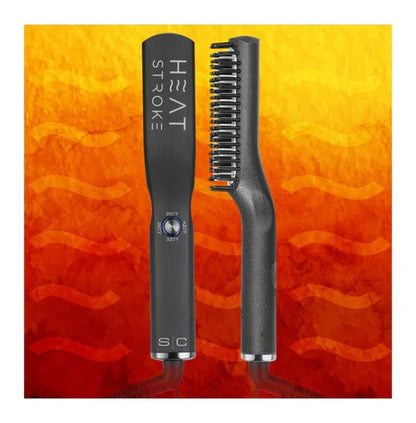StyleCraft Heat Stroke Corded Hair & Beard Brush  – Professional Hot Styling Brush (SCHSCORD)