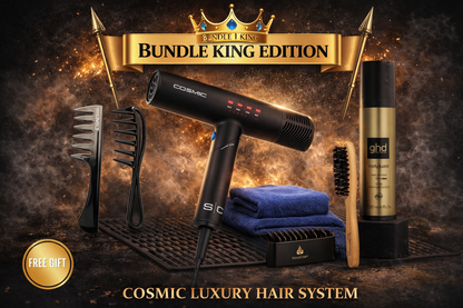 StyleCraft Cosmic Luxury Hair System – Bundle King Grand Opening Edition | Professional Hair Dryer + Heat Protection + Styling Tools