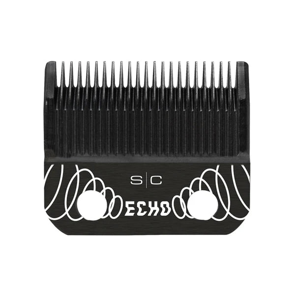 StyleCraft ECHO DLC Fixed Clipper Blade & Deep Tooth Cutter Set – Crunchy Fade Performance (SC545BL)