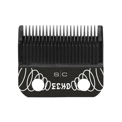 StyleCraft ECHO DLC Fixed Clipper Blade & Deep Tooth Cutter Set – Crunchy Fade Performance (SC545BL)