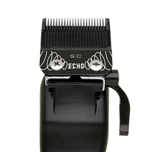 StyleCraft ECHO DLC Fixed Clipper Blade & Deep Tooth Cutter Set – Crunchy Fade Performance (SC545BL)
