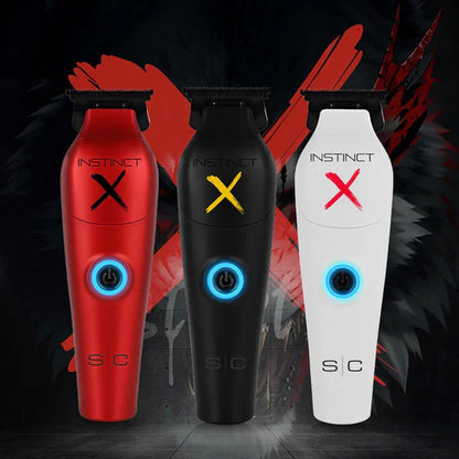 StyleCraft™ Instinct-X Cordless Metal Trimmer – IN2 Vector Motor, Zero-Gap Blade & Torque Boost for Precision Detailing