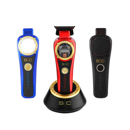 StyleCraft™ Instinct Cordless Vector Motor Trimmer – Skeleton Detailer w/ Intuitive Torque Control (SC407M)