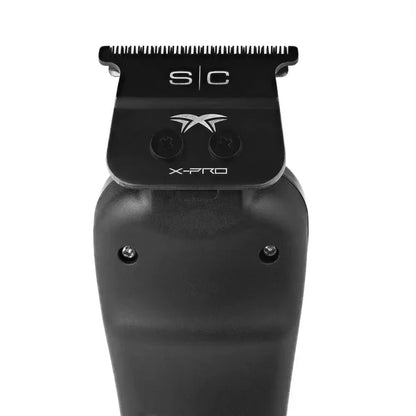 StyleCraft Instinct™ Metal Edition Vector Motor trimmer – 11,500 SPM, Black Diamond DLC Blades, Zero-Gap, 4Hr Cordless Runtime SC410M