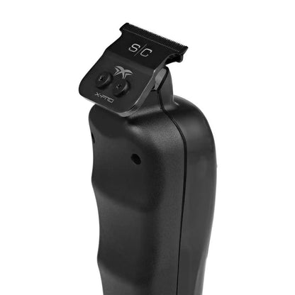 StyleCraft Instinct™ Metal Edition Vector Motor trimmer – 11,500 SPM, Black Diamond DLC Blades, Zero-Gap, 4Hr Cordless Runtime SC410M