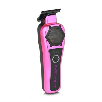 StyleCraft Instinct™ Metal Edition Vector Motor trimmer – 11,500 SPM, Black Diamond DLC Blades, Zero-Gap, 4Hr Cordless Runtime SC410M