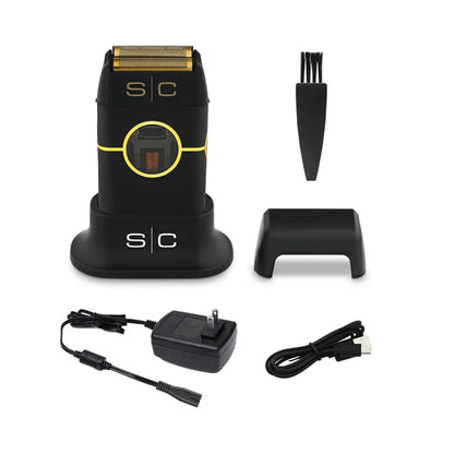 StyleCraft Instinct™ Metal Double Foil Shaver (SC807) IN2 Vector Motor. Metal Body. Maximum Torque.