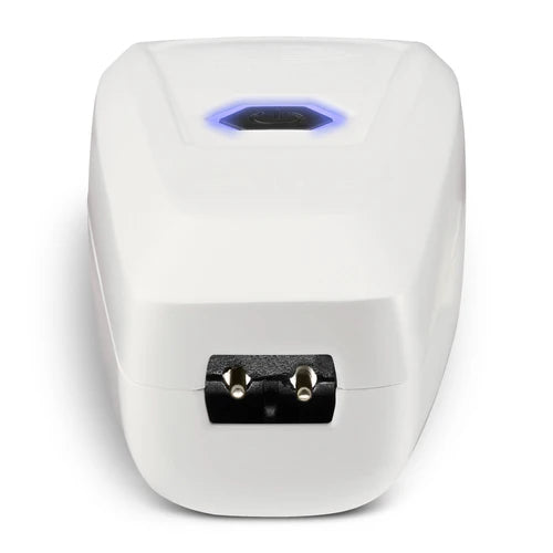 StyleCraft Saber II White Digital Brushless Trimmer – Full-Metal Cordless Detailer for Barbers