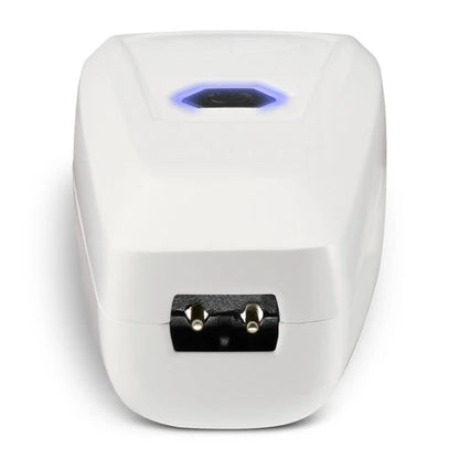 StyleCraft Saber II White Digital Brushless Trimmer – Full-Metal Cordless Detailer for Barbers