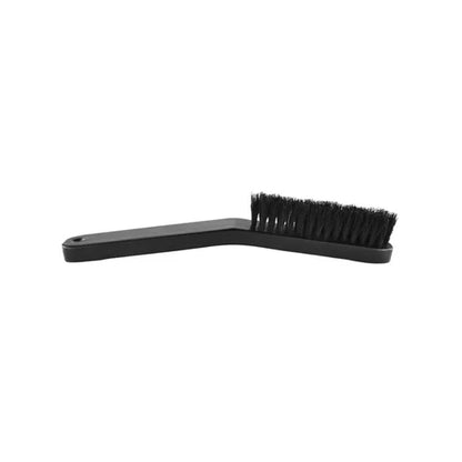 StyleCraft No Knuckles Curved Fade Brush – Large, Natural Equine Bristles, Pro Barber Tool
