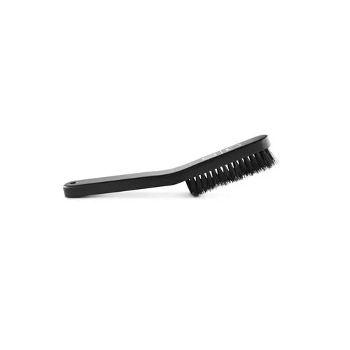 StyleCraft No Knuckles Curved Fade Brush – Large, Natural Equine Bristles, Pro Barber Tool